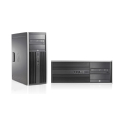 HP PC 8000 CMT, E8400, 4GB, 250GB HDD, DVD, REF SQR